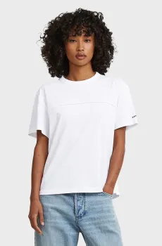 Женская белая футболка Seam Белый XS G-Star RAW D28713,336