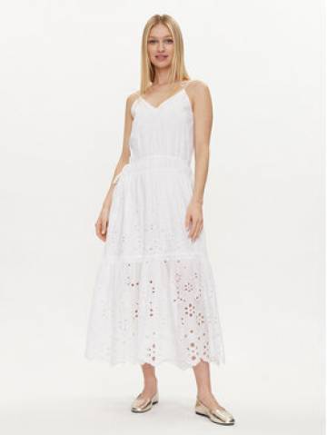 Pepe Jeans Літня сукня Dusana PL953480 Білий Regular Fit Pepe Jeans Літня сукня Dusana PL953480 Білий Regular Fit