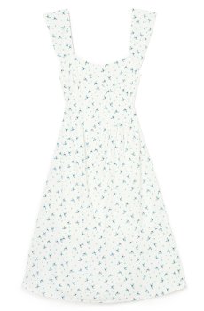Cropp - Сукня мiдi з принтом - білий