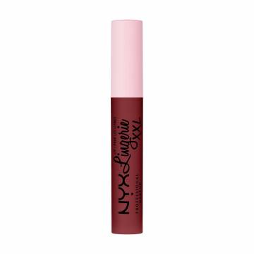 Уценка! Жидкая матовая помада для губ NYX Professional Makeup Lip Lingerie XXL Matte Liquid Lipstick 24 Strip & Tease, 4 мл Уценка! Жидкая матовая помада для губ NYX Professional Makeup Lip Lingerie XXL Matte Liquid Lipstick 24 Strip & Tease, 4 мл