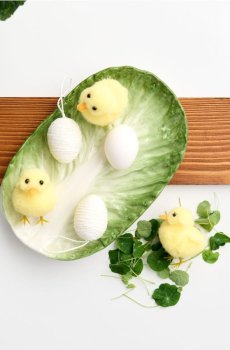 Великодні декоративні курчата 3 pack - жовтий