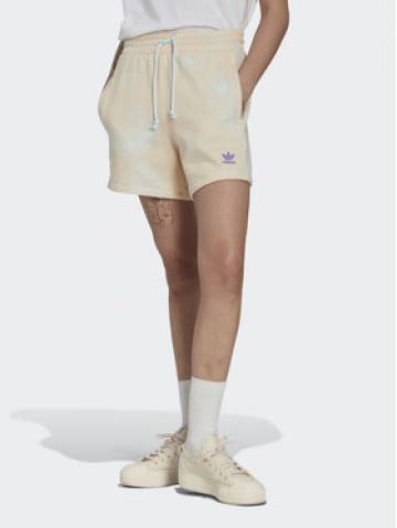 adidas Спортивні шорти HL6610 Бежевий Relaxed Fit adidas Спортивні шорти HL6610 Бежевий Relaxed Fit