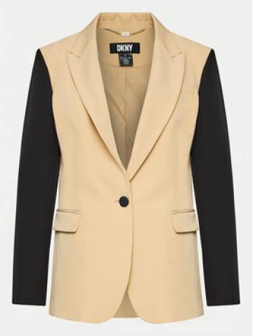 DKNY Піджак UB4JX084 Бежевий Regular Fit DKNY Піджак UB4JX084 Бежевий Regular Fit