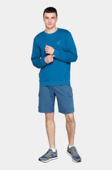 Мужской синий свитшот SMART III SWEAT RN Синий L Lotto 217618/8S1