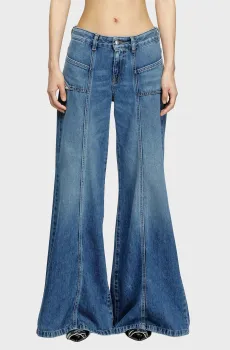 Женские синие джинсы D-AKII Синий 30-32 Diesel A12808 09M56