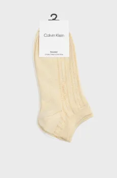 Мужские носки (2 пары) SNEAKER PATTERN LINE Разноцветный ONESIZE Calvin Klein 701237871
