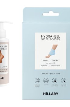 Набір для зволоження та відновлення п’ят Hillary Heel Hydration & Repair Complex