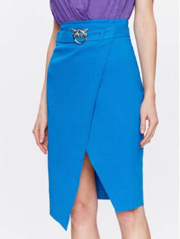 Pinko Спідниця-олівець Ivra 100444 A0LT Голубий Slim Fit Pinko Спідниця-олівець Ivra 100444 A0LT Голубий Slim Fit