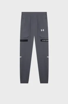 Детские темно-серые спортивные брюки Boys Tech Utility Wvn Pant Серый 18 Under Armour 6005140-025