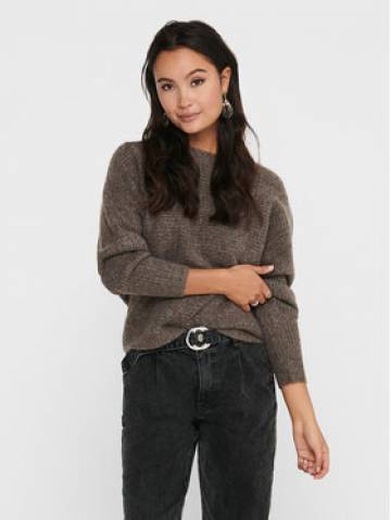 ONLY Светр 15168705 Коричневий Regular Fit ONLY Светр 15168705 Коричневий Regular Fit