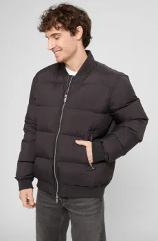 Мужской черный пуховик Черный L PRPY PMOUTSKF0024