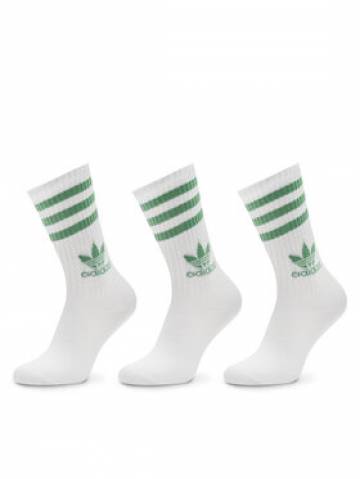 adidas Набір з 3 пар низьких шкарпеток unisex JF6356 Білий adidas Набір з 3 пар низьких шкарпеток unisex JF6356 Білий