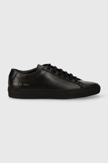 Кожаные кроссовкиCommon Projects Original Achilles Low цвет чёрный 3701 Кожаные кроссовкиCommon Projects Original Achilles Low цвет чёрный 3701