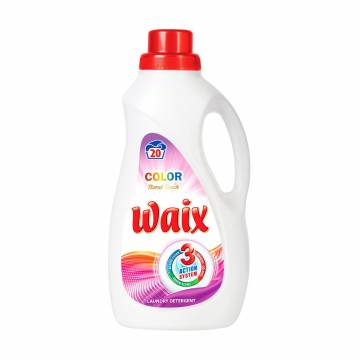 Средство для стирки WAIX Color Floral Touch для цветных вещей, 20 стирок, 1.2 л Средство для стирки WAIX Color Floral Touch для цветных вещей, 20 стирок, 1.2 л