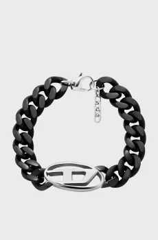 Черный браслет Черный 17.5 Diesel DX1611931