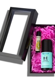 Подарочный набор для тела и губ Mayur Ванильная мечта (бальзам для губ Ваниль, 5 г + дезодорант Be Dream, 50 мл)