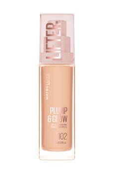 Уценка! Тональный крем для наполнения и природного сияния кожи лица с SPF 15 Maybelline New York Lifter, 102, 30 мл