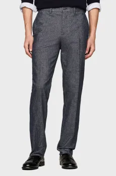 Мужские темно-синие брюки Синий 31-32 Tommy Hilfiger MW0MW36735