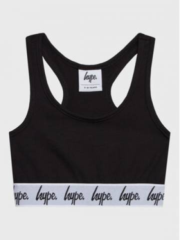 HYPE Топ CORE21-111 Чорний Slim Fit HYPE Топ CORE21-111 Чорний Slim Fit