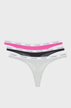 Женские трусики (3 шт) Разноцветный L Calvin Klein LV00QD5209