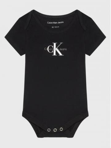 Calvin Klein Jeans Дитяче боді IN0IN00014 Чорний Regular Fit Calvin Klein Jeans Дитяче боді IN0IN00014 Чорний Regular Fit