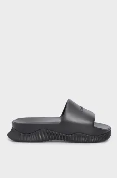 Женские черные слайдеры FLATFORM SLIDE EVA Черный 38 Calvin Klein HW0HW01973
