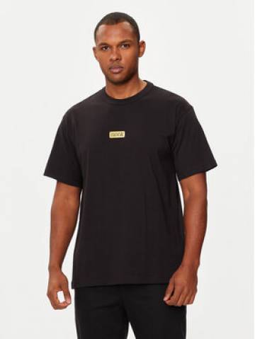 Versace Jeans Couture Футболка 77GAHT08 Чорний Regular Fit Versace Jeans Couture Футболка 77GAHT08 Чорний Regular Fit