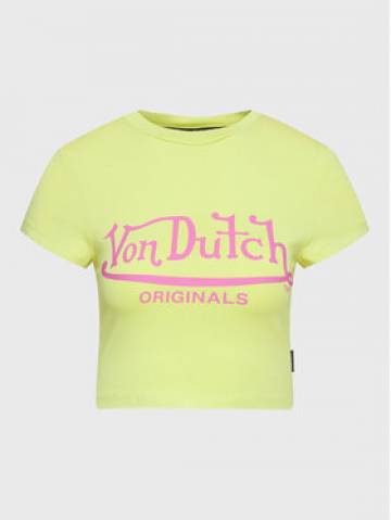 Von Dutch Футболка Arta 6230061 Зелений Regular Fit Von Dutch Футболка Arta 6230061 Зелений Regular Fit