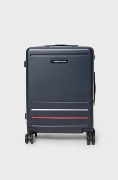 Темно-синий чемодан 55 см TH CABIN SIZE SUITCASE Синий ONESIZE Tommy Hilfiger AU0AU01973