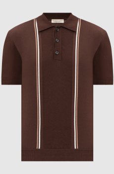 Коричневое поло