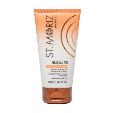 Лосьон для постепенного проявления автозагара St. Moriz Advanced Illuminating Glow Gradual Tan Lotion с шиммером, 150 мл Лосьон для постепенного проявления автозагара St. Moriz Advanced Illuminating Glow Gradual Tan Lotion с шиммером, 150 мл