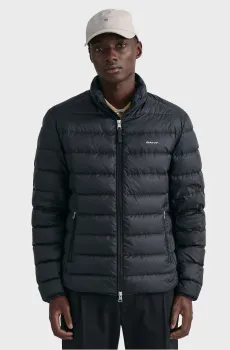 Мужской черный пуховик LIGHT DOWN JACKET Черный S Gant 7006298