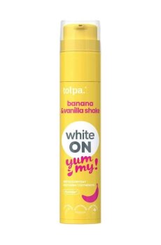 Зубная паста Tolpa White On Yummy Банан и ванильный шейк, 60 г