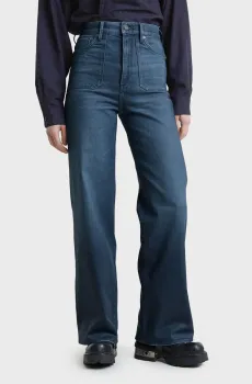 Женские синие джинсы Deck 2.0 High Loose Patch Pocket Синий 26-32 G-Star RAW D25276,D775