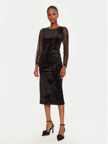 Rinascimento Коктейльна сукня CFC0121824003 Чорний Regular Fit Rinascimento Коктейльна сукня CFC0121824003 Чорний Regular Fit