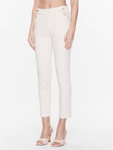 Liu Jo Штани з тканини WA3236 T9257 Écru Slim Fit Liu Jo Штани з тканини WA3236 T9257 Écru Slim Fit