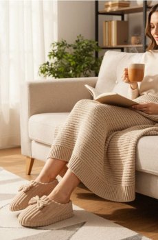 Капці - бежевий