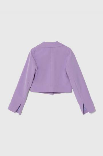 Детский пиджак Pinko Up цвет фиолетовый Детский пиджак Pinko Up цвет фиолетовый
