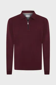 Мужское бордовое поло Бордовый L Pierre Cardin PC.-C5 31065.3100