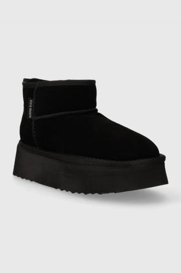 Замшевые сапоги Steve Madden Campfire цвет чёрный SM11002737 Замшевые сапоги Steve Madden Campfire цвет чёрный SM11002737