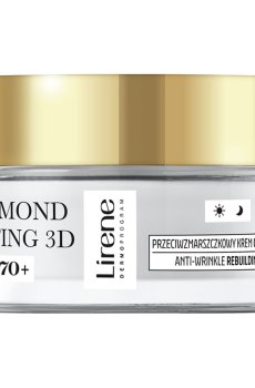 Восстанавливающий крем для лица Lirene Diamond Lifting 3D с эффектом лифтинга, 70+, 50 мл