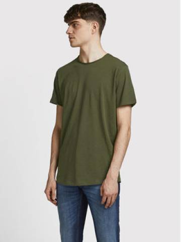 Jack&Jones Футболка Basher 12182498 Зелений Regular Fit Jack&Jones Футболка Basher 12182498 Зелений Regular Fit