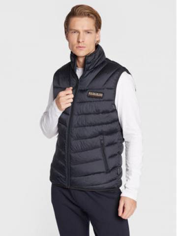 Napapijri Жилет Aerons V 3 NP0A4GJM Чорний Regular Fit Napapijri Жилет Aerons V 3 NP0A4GJM Чорний Regular Fit