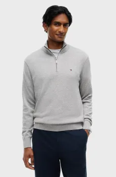 Мужская серая кофта PIMA Серый XL Tommy Hilfiger MW0MW28049