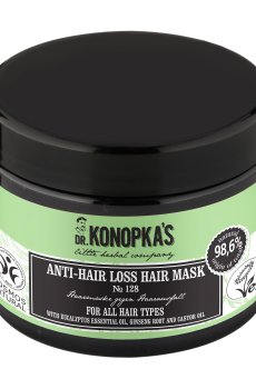 Маска для волос Dr. Konopkas N 128 Anti-Hair Loss Hair Mask против выпадения, 300 мл