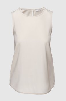 Не то фото Желтый топ из шелка