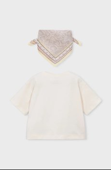 Детская хлопковая футболка Mayoral