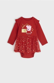 Боді Peppa Pig - червоний