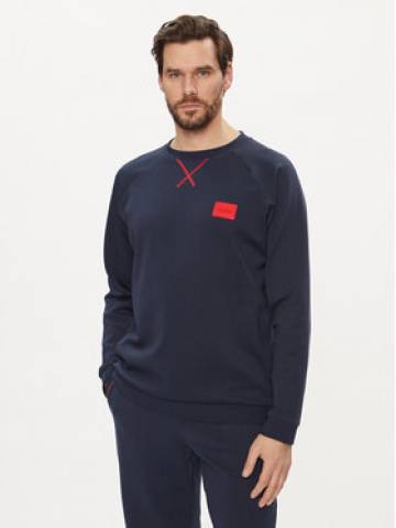Hugo Світшот Patch 50510535 Cиній Relaxed Fit Hugo Світшот Patch 50510535 Cиній Relaxed Fit