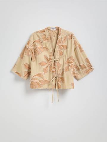 Reserved - LADIES` BLOUSE - різнобарвний - TT607-MLC Reserved - LADIES` BLOUSE - різнобарвний - TT607-MLC